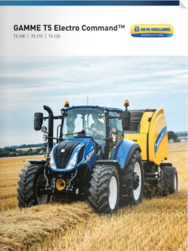 New Holland Gamme T5 Electro Command